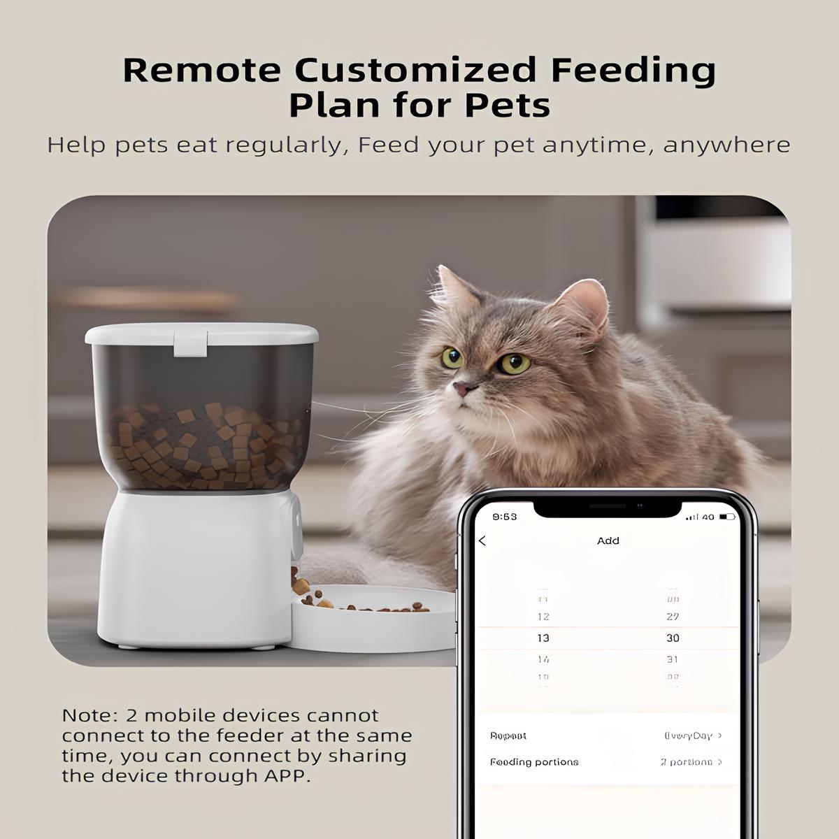 Automatic WiFi Cat Feeder